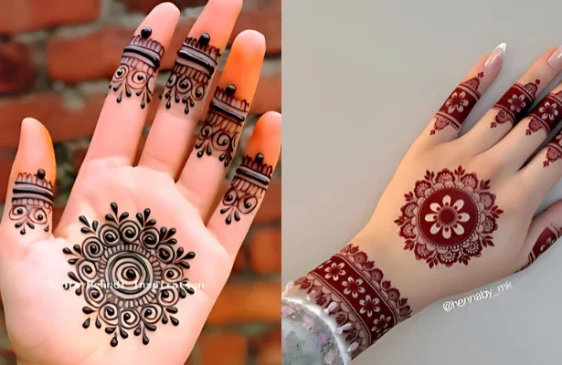 Plain Circle Mehndi
