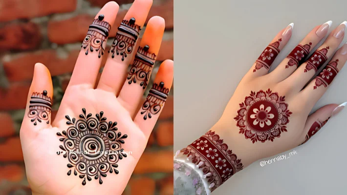 Plain Circle Mehndi