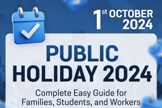 public holiday 2024