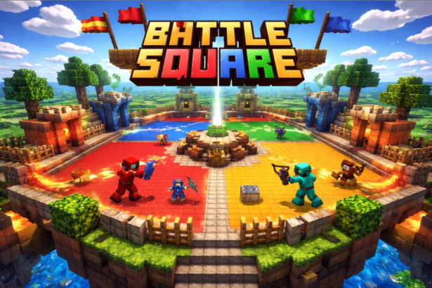 Minecraft PlayBattleSquare