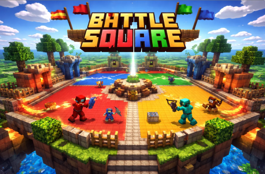 Minecraft PlayBattleSquare
