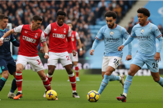 Nottingham Forest vs Man City stats