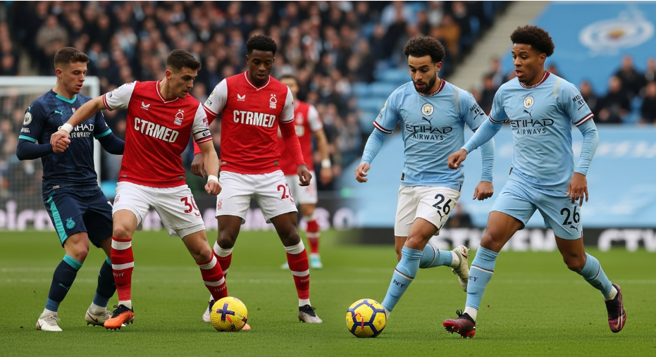 Nottingham Forest vs Man City stats